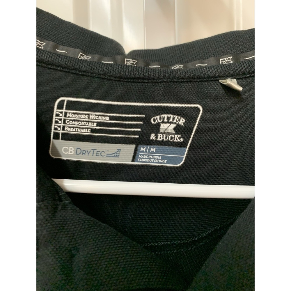 Super Bowl XLIV (44) Black Golf Shirt   Saints Colts Men's Medium NWOT - Picture 3 of 5
